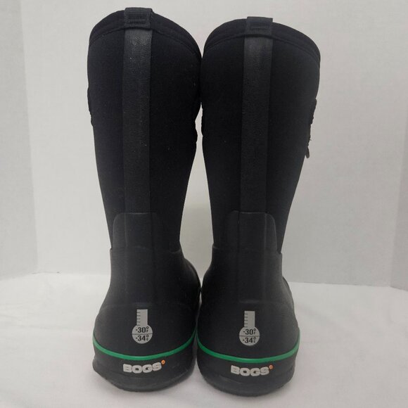 4-H Bogs Boots - Youth Size 3 - Black - 100% Waterproof - New In Box - Picture 4 of 9